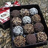 Chocolate Decadence Dessert Truffles (12-piece) Gift Box 1.8lbs