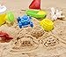GLOUE Beach Toy Set in Reusable Mesh Bag, 15 pieces