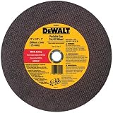 DeWALT DW8022 12 x 1 8 x 1 Metal Portable Saw Cut-Off Wheel