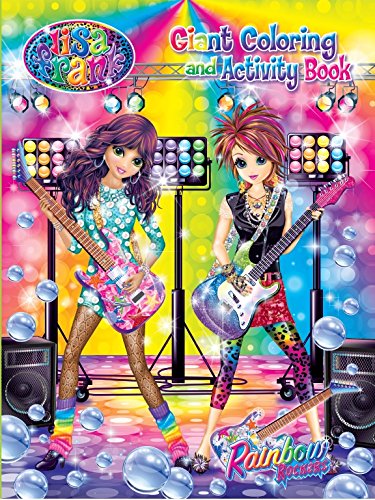Lisa Frank Giant Coloring & Activity Book - Rainbow Rockers, by Modern Publishing a division of Kappa Books Publishers