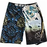 LOST SEA GODDESS BOARDSHORT BLUE 34W