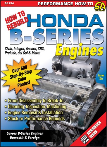 How to Rebuild Honda B-Series Engines (SA Design)