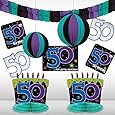 The Party Continues 50th Birthday Decorating Kit, 10 pc.