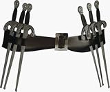 V For Vendetta #6887 Belt with Daggers Costume (One Size)