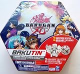 Bakugan Battle Brawlers Bakutin Game Red Collectors Tin Series 2