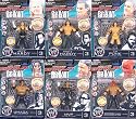 DELUXE BUILD N' BRAWLERS 3 COMPLETE SET OF 6 WWE TOY WRESTLING ACTION FIGURES