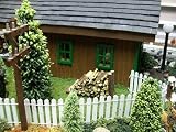 Model Railroad O Gauge White Picket Fence
