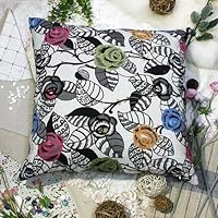 Bettino -  Decorative Pillow Cushion / Floor Cushion (23.6 by 23.6 inches)