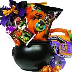 Cookies and Screams Halloween Chocolate and Candy Gift Basket