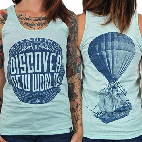 Venus Fallen Women's The Adventure Womens Tank Small Sea