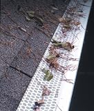 Gutter Screen - Set of 5 (White) (35L x 6 1/2W (each of 5 panels))