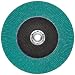 3M Flap Disc 577F, T27 Giant, Alumina Zirconia, Dry/Wet, 7" Diameter, 60 Grit, 5/8"-11 Thread Size (Pack of 1)