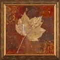 Golden Fall II Wall Art - 12x12"