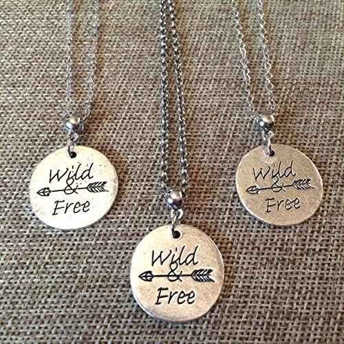 Wild and Free Necklace on Your Choice of Chains