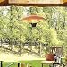 Fire Sense Hanging Copper Finish Halogen Patio Heater
