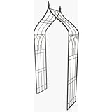 Panacea #89091 104x47x18BLK Ogee Arbor by PANACEA PRODUCTS CORP-IMPORT