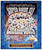 Indianapolis Colts (Super Bowl XLI Champions Composite) Licensed 8x10 Photo Plaque