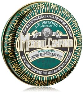 J.R. Watkins: Menthol Camphor Medicated Cough Suppressant Rub, 4.1 oz