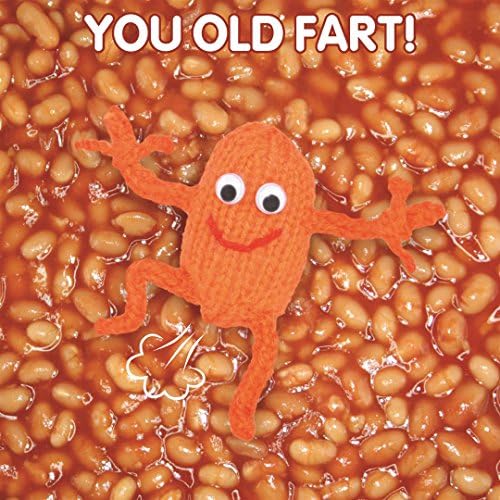 Knit & Purl Birthday Card - You Old Fart