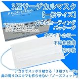 【即納】3層構造サージカルマスク使い捨て不織布マスク 新型インフルエンザ対策
