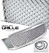 00 01 02 03 04-05 CADILLAC DEVILLE DIAMOND 3D MESH CHROME GRILL GRILLE