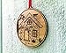 Our First Home Christmas Ornament Personalized First House Ornament House Warming Gift Christmas Ornaments Couple First Christmas Holiday Tree Ornaments Engraved Gift Wood Custom