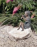 Aquascape Girl Sitting With Flute Spitter # 98537