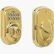 Schlage Lock BE365VPLY505 Electronic Keypad Deadbolt
