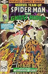 Marvel Comics & Stan Lee Presents; Marvel Team-up: Featuring Spiderman and the Ghost Rider: Carnival of Souls; (Vol. 1, No. 91, March 1980)