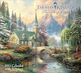 Thomas Kinkade Painter of Light with Scripture: 2011 Wall Calendar