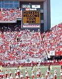 Nebraska Cornhuskers Scoreboard Memories Customized 11x14 Black Framed Photograph