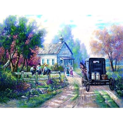 After School 500pc Jigsaw Puzzle by Carl Valente