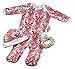 Vera Bradley Baby Girl's 3 Pc Layette Set, Lilli Bell 3-6 Mo