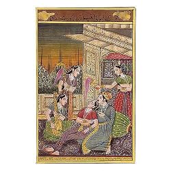 Handmade Art Miniatures India Folk Paintings Drawings