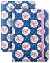Trendz Universal Case with Closing Strap for 7 inch Tablet - Blue Floral