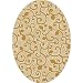 Stainmaster® Rolle Rug - Light Topaz Antique (5'4"x7'8" Oval)