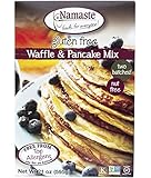 Namaste Foods, Gluten Free Waffle & Pancake Mix,  21-Ounce Bags (Pack of 6)