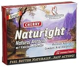 Naturight Natural Antacid with Calcium & Herbs, 12-Count Chewables Tablets (Pack of 3)
