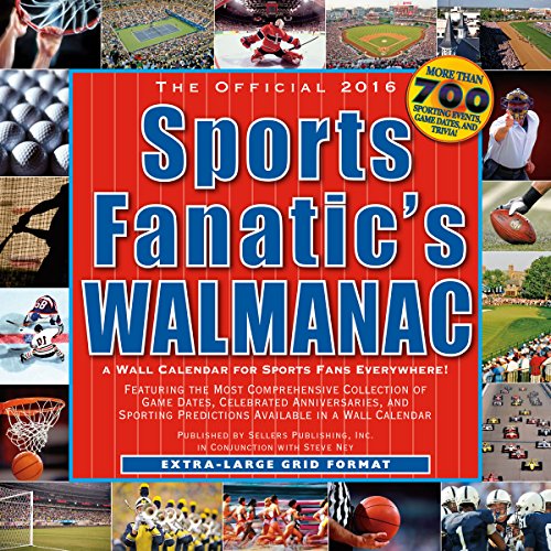 Sports Fanatic Walmanac 2016 Wall Calendar
