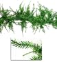 Whimsical Green Laser Tinsel Artificial Christmas Garland 9' x 12"