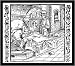 Albrecht Duerer (Illustration for The Knights of the Turn scene: The dying Cato instructs his son Catonet) Framed Art Poster Print - 11 X 17