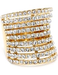 Fallon Margaux Pave Ring, Size 7