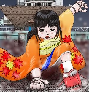 関東心霊庁除霊局／自走式人形お秋ver.3.0 (四季人形シリーズ)