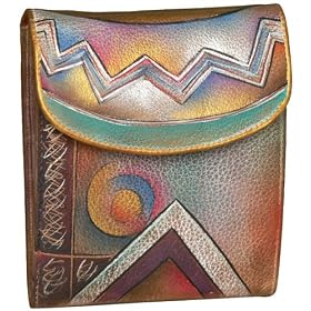 Buy Anuschka Hanging French Purse - Abstract Classic Leather Handbags by var goTwisterProductImageStrings = new Object();goTwisterProductImageStrings['prodImageNotAvailTextNoColor'] = 