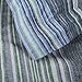 Amazon Brand – Pinzon Lightweight Cotton Flannel Duvet Set - Full/Queen, Blue Stripe