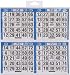 Bingo Game Sheets 125/Pkg