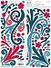 Fiskars Heidi Grace Designs Flocked Stickers Midnight Kiss Swirls and Flowers