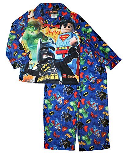 DC Comics Lego Super Heroes Boys Coat Pajama Set