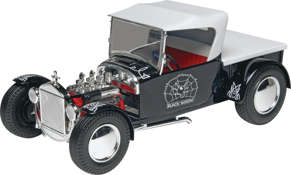 Amazon.com: Monogram 1/24 Scale Blue Bandito '29 Ford Street Rod ...