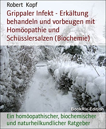 Grippaler Infekt - Erkältung behandeln und vorbeugen mit Homöopathie und Schüsslersalzen (Biochemie): Ein homöopathischer, biochemischer und naturheilkundlicher Ratgeber (German Edition)
